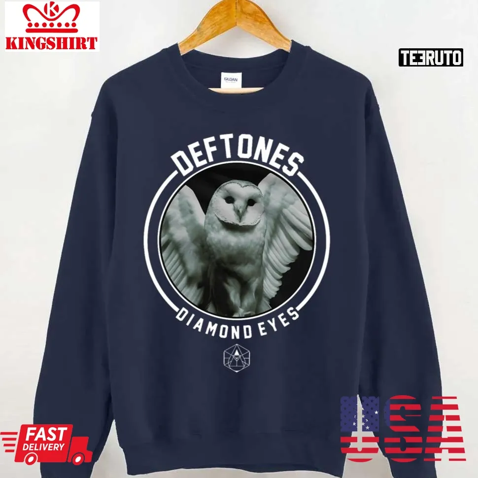 White Pony Deftones Owl Art Unisex Sweatshirt