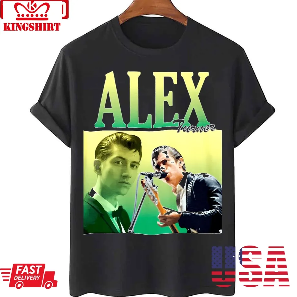 Women Light Blue Alex Monkeys Alex Turner Unisex Sweatshirt Unisex Tshirt