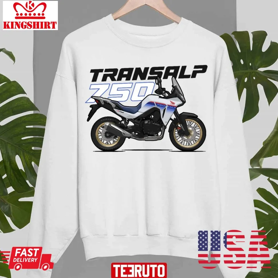 Xl750 Transalp Unisex Sweatshirt Size up S to 4XL