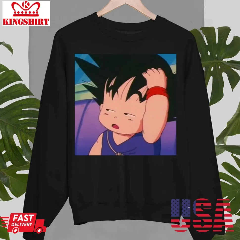 Young Sleepy Goku Dragon Ball Unisex Sweatshirt Unisex Tshirt