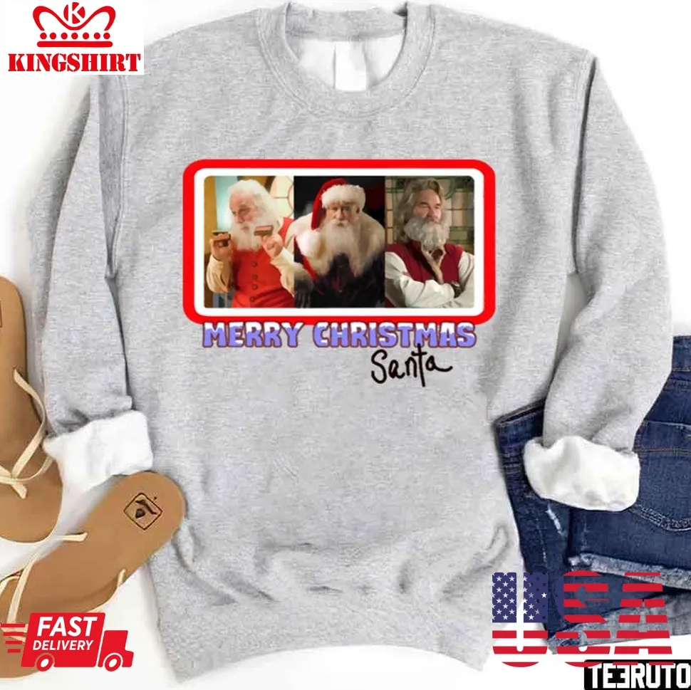 Your Favorite Movie Santa Claus Christmas Unisex Sweatshirt Plus Size