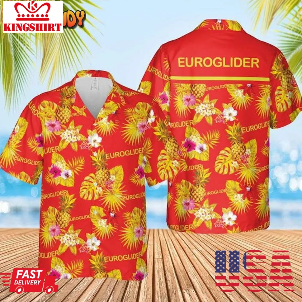Euroglider Condoms Hawaiian Shirt And Shorts Unisex