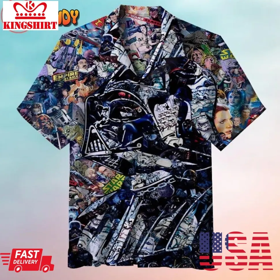 Falling Into The Dark Side Of The Force Hawaiian Shirt Size up S to 4XL