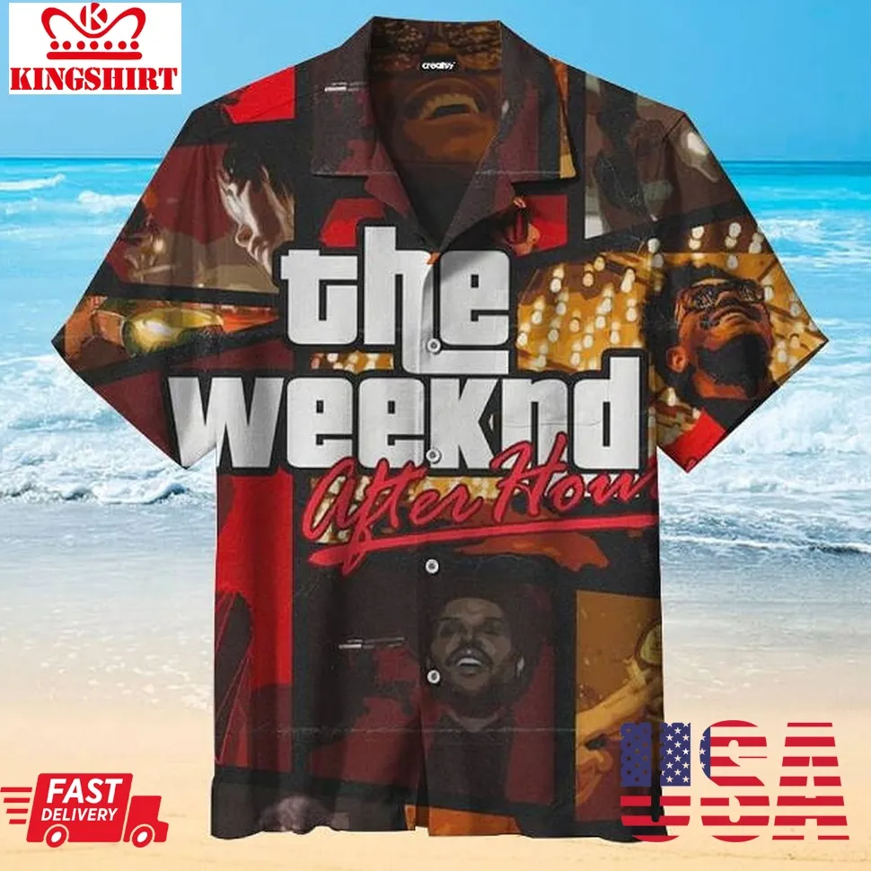 Famous Canadian Singer 3D Printed Hawaiian Shirt Size up S to 4XL