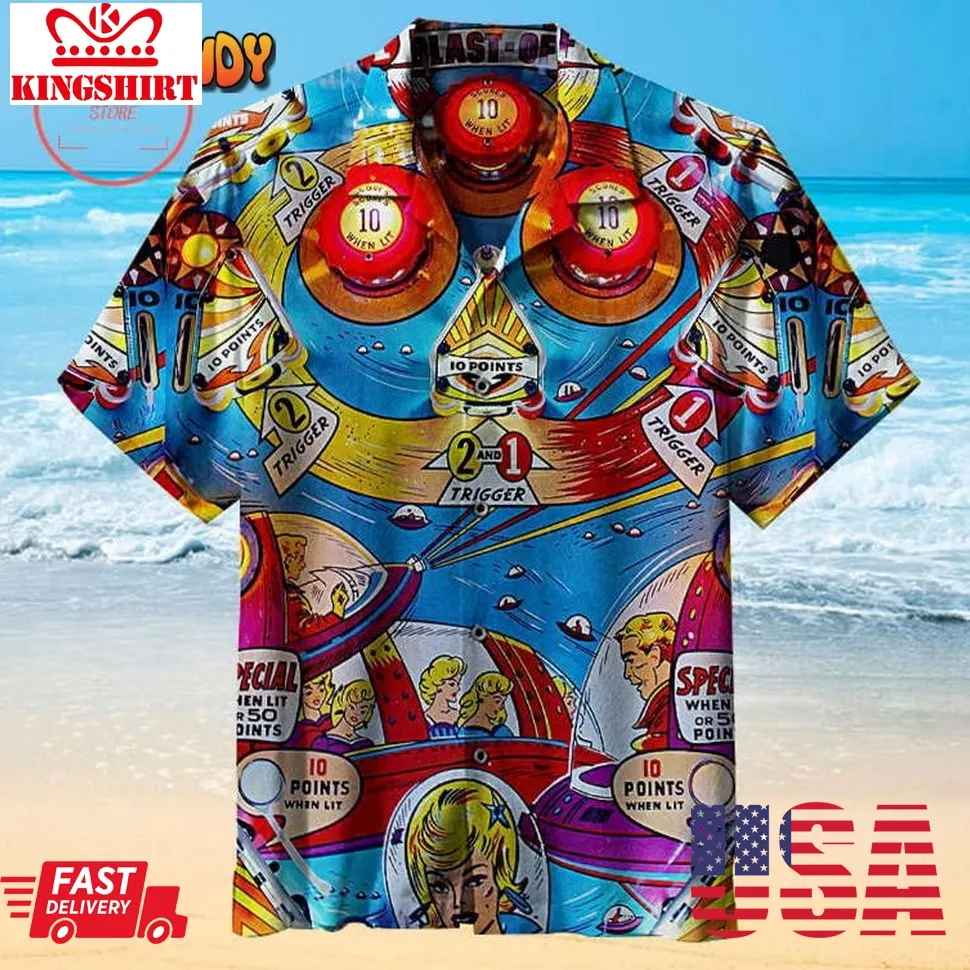 Far Out Playfield Hawaiian Shirt Plus Size