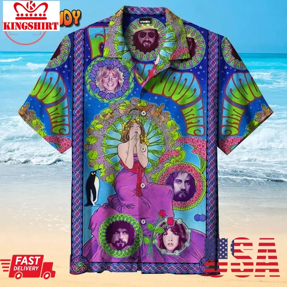Fleetwood Mac Hawaiian Shirt Plus Size