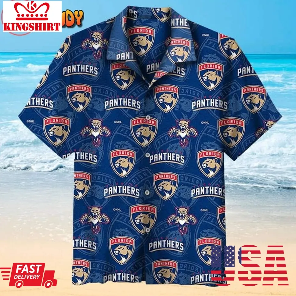 Florida Panthers Hawaiian Shirt Plus Size