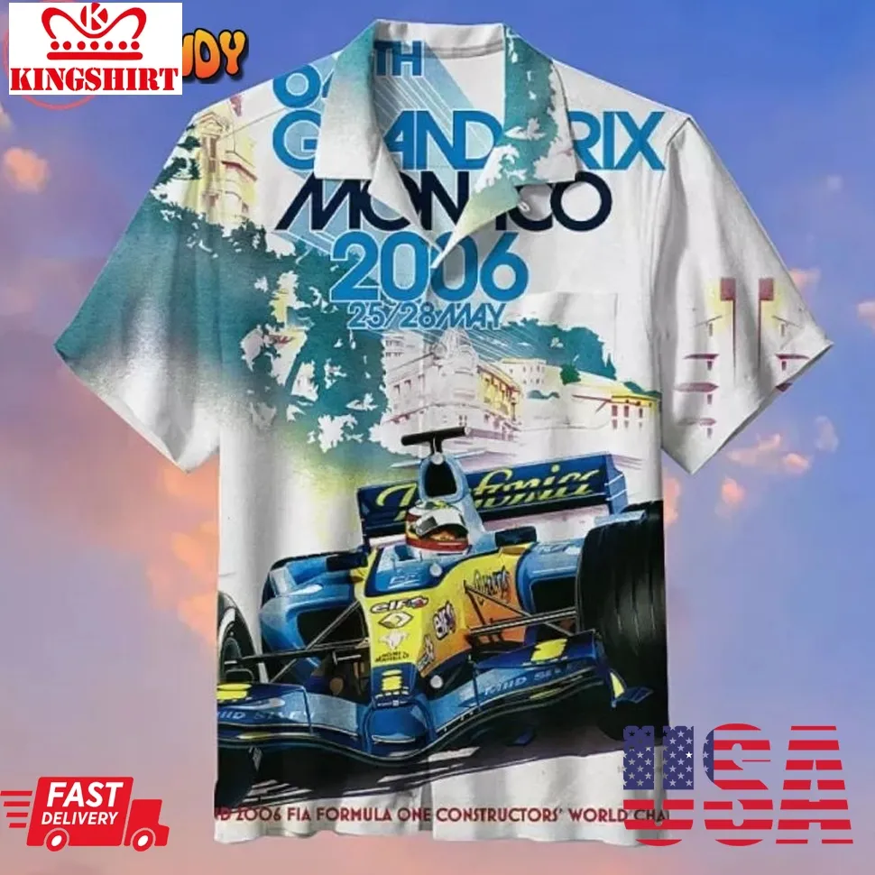 Formula One Hawaiian Shirt Unisex