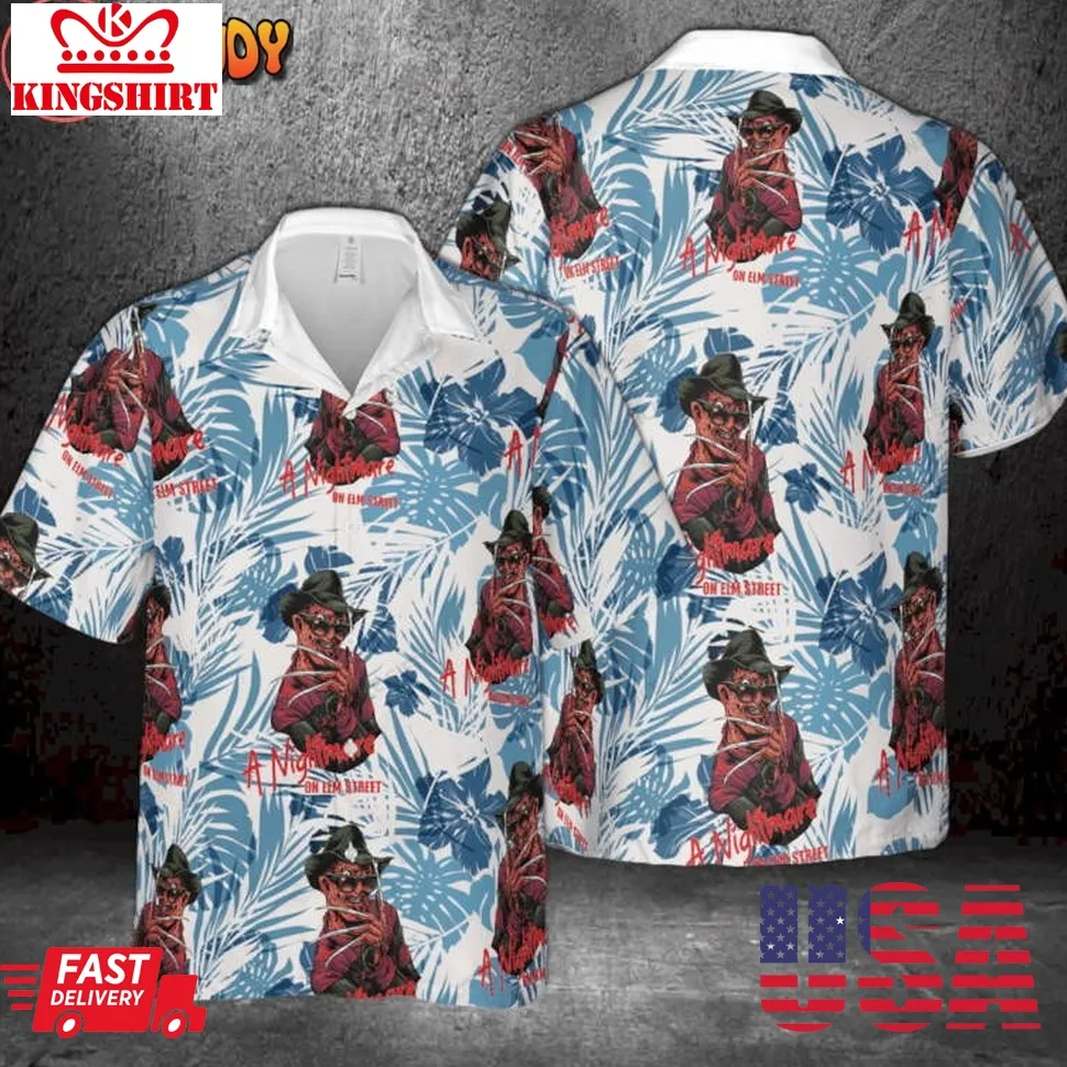 Freddy Krueger A Nightmare On Elm Street Hawaiian Shirt Unisex