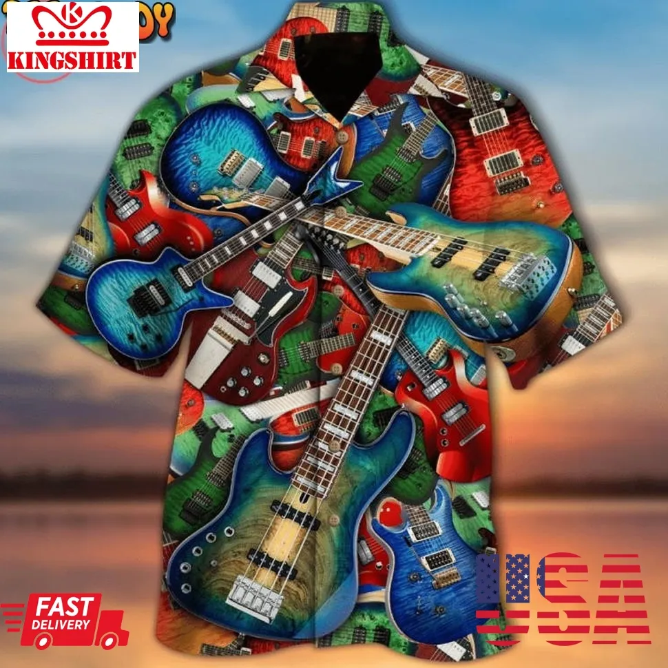 Guitar The Souls Hawaiian Shirt Plus Size