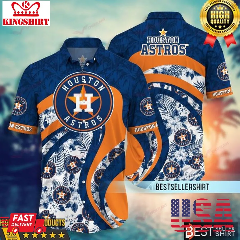 Houston Astros Mlb Hawaiian Shirt Plus Size