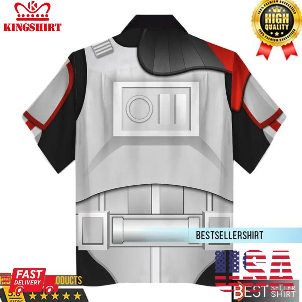 Incinerator Troopers Star Wars Costumes Star Wars Hawaiian Shirt Short Set 3D Print Outfits Size up S to 4XL