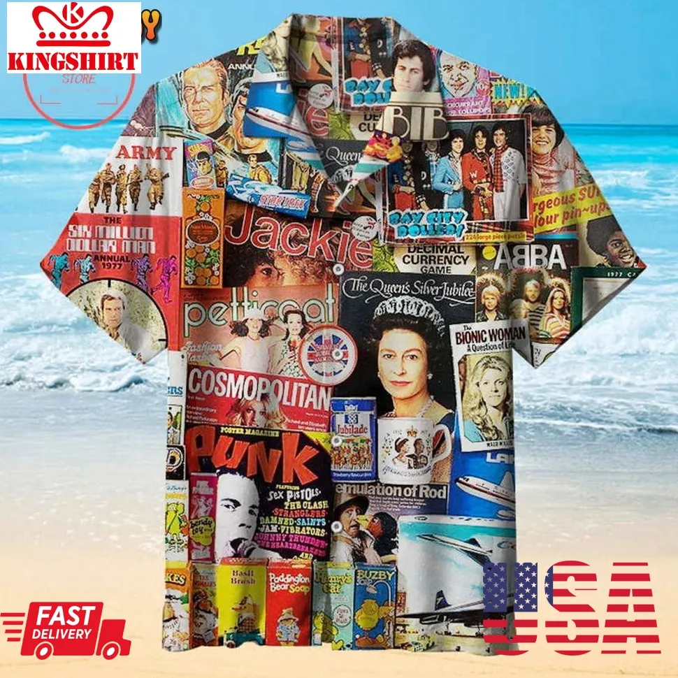 Indulge Your Nostalgia Hawaiian Shirt Plus Size