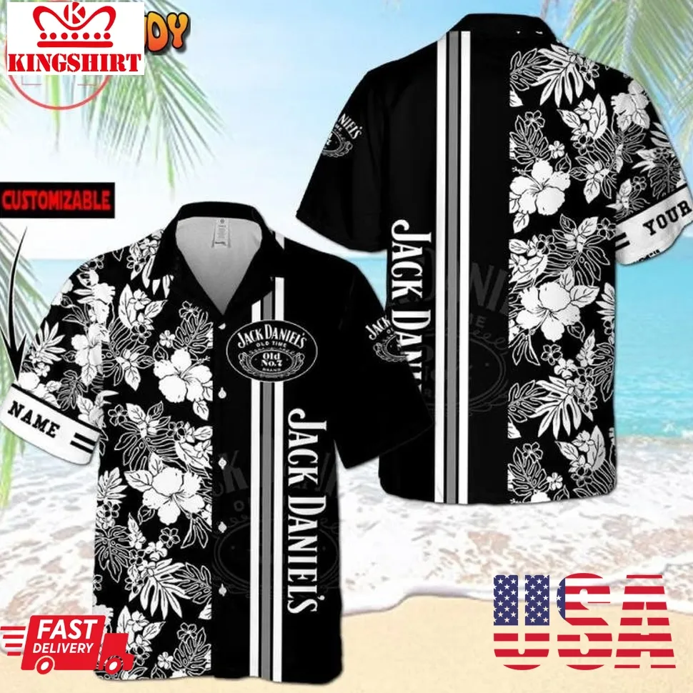Jack Daniels Customized Hawaiian Shirt Unisex