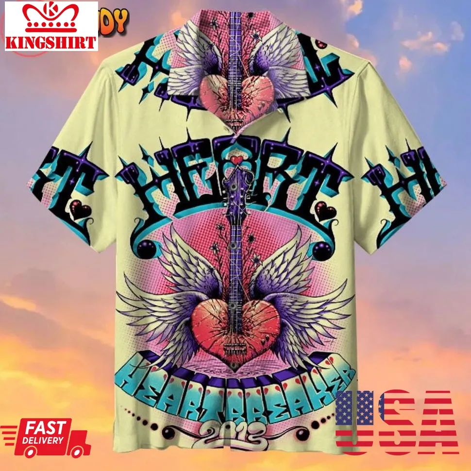 Jeff Soto Heart Hawaiian Shirt Unisex