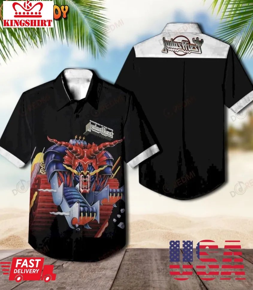 Judas Priest Defenders Of The Faith Hawaiian Shirt Unisex