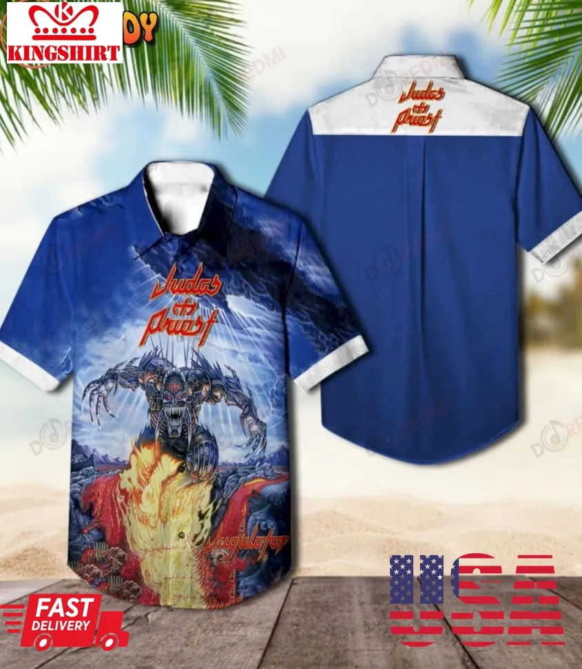 Judas Priest Jugulator Hawaiian Shirt Plus Size