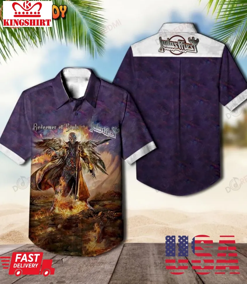 Judas Priest Redeemer Of Souls Hawaiian Shirt Unisex