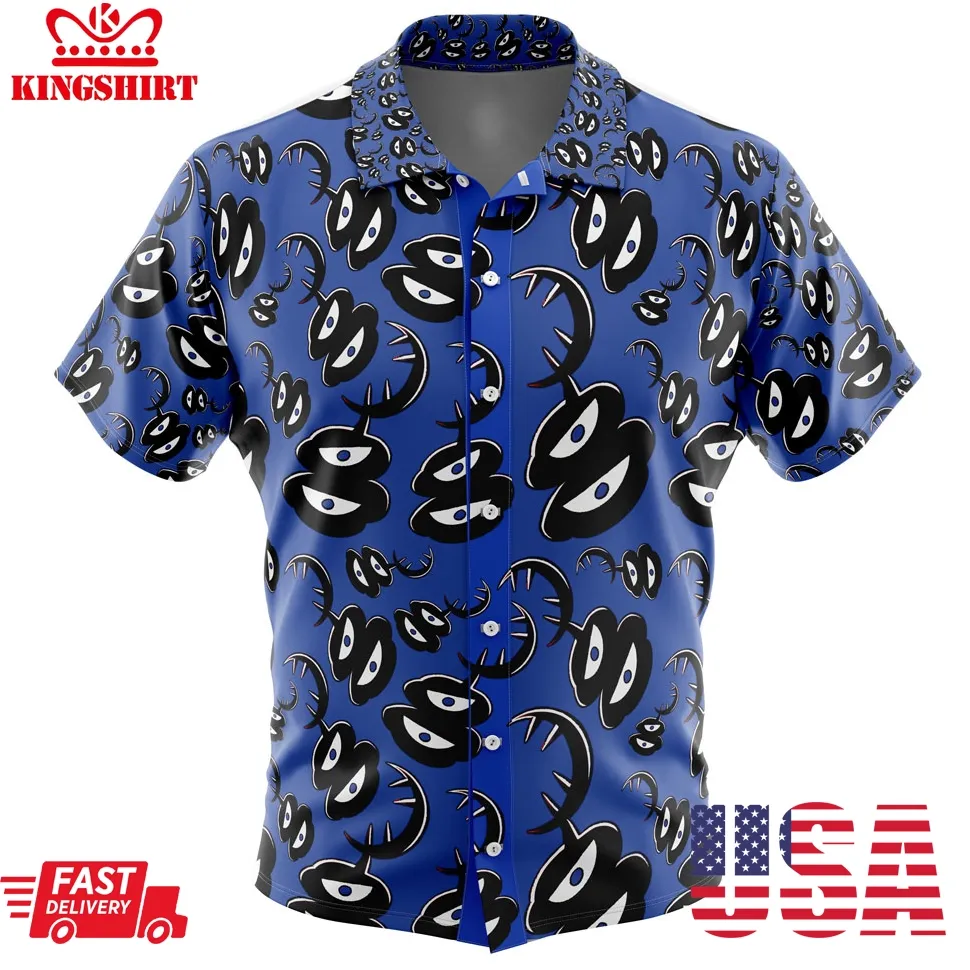 Kage Ousama Ranking Button Up Hawaiian Shirt Unisex