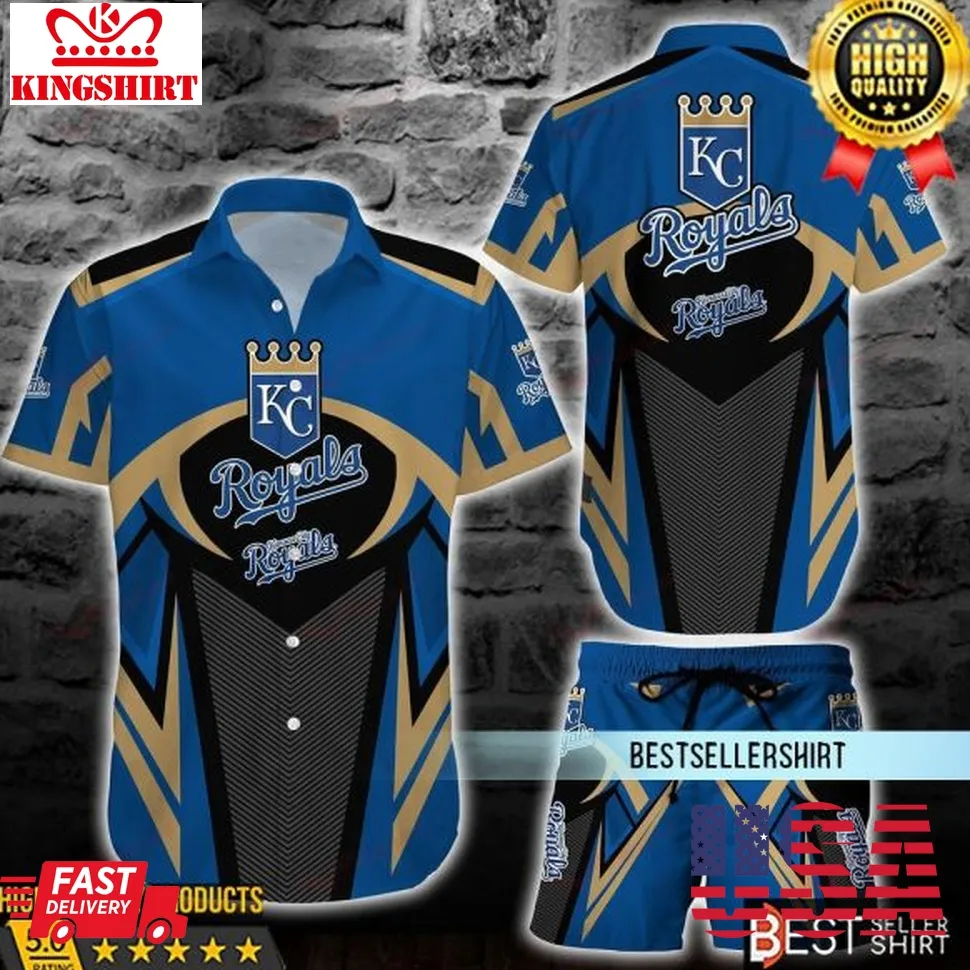 Kansas City Royals Mlb Hawaiian Shirt And Short Unisex