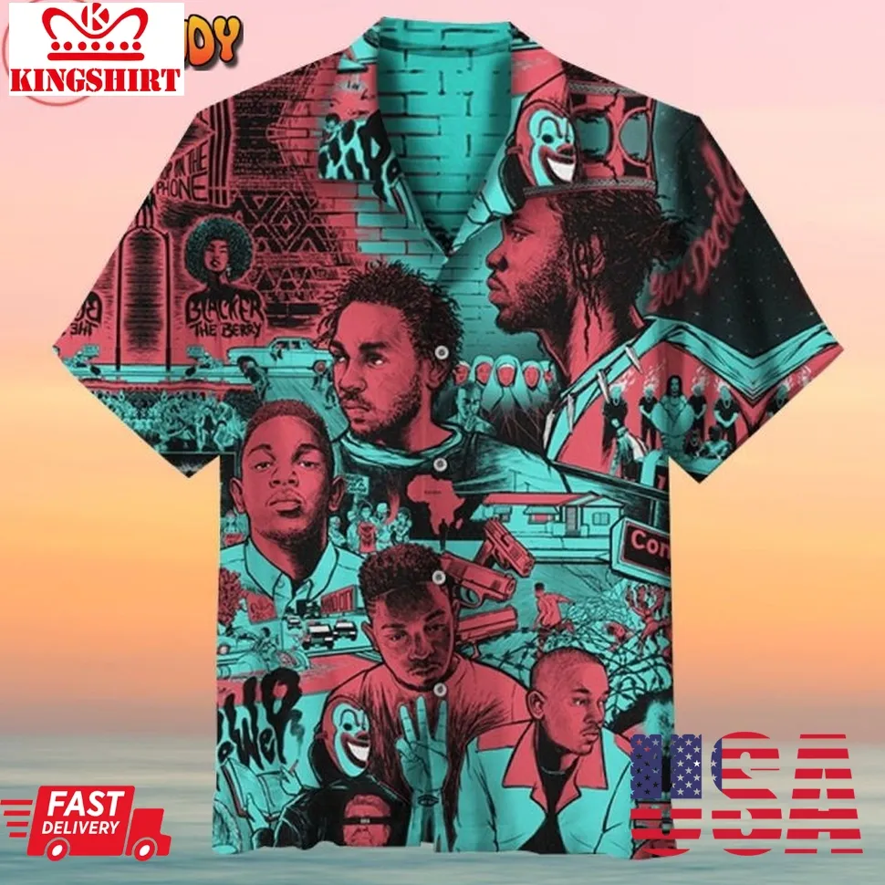 Kendrick Lamar Hawaiian Shirt Size up S to 5XL