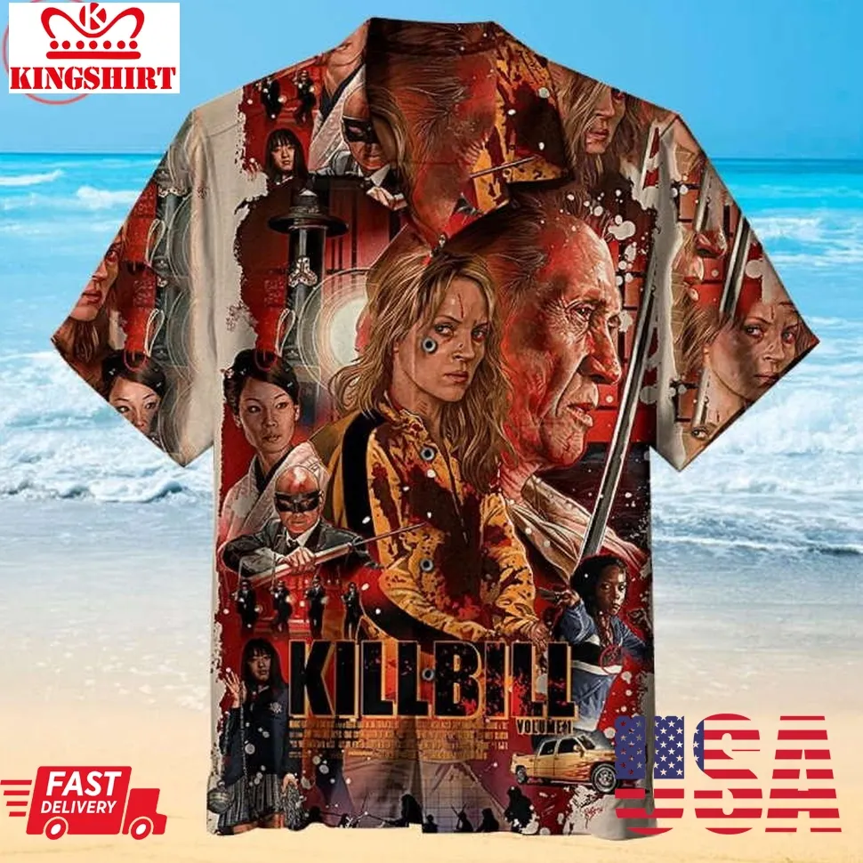 Kill Bill Hawaiian Shirt Size up S to 5XL