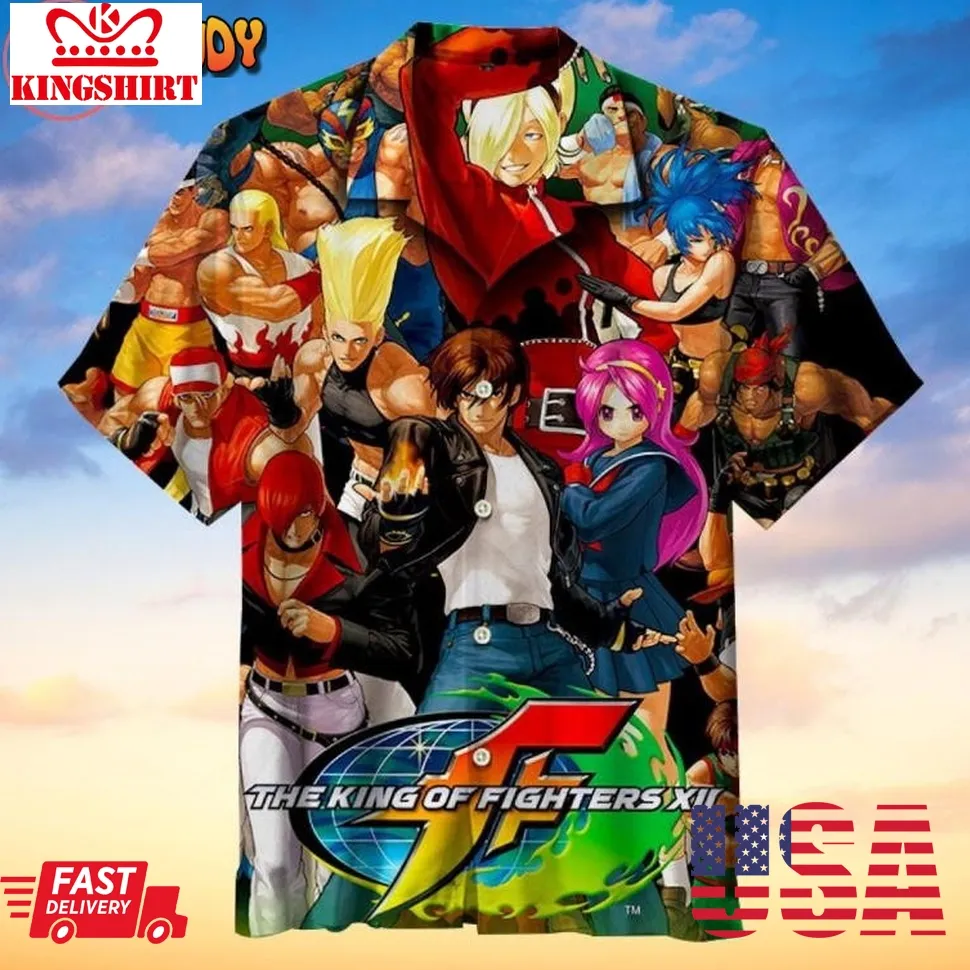 King Of Fighters Hawaiian Shirt Plus Size