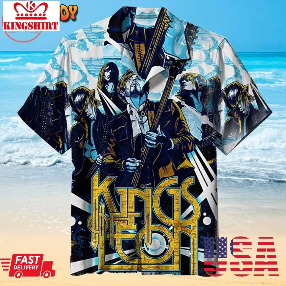 Kings Of Leon Universal Hawaiian Shirt Size up S to 5XL