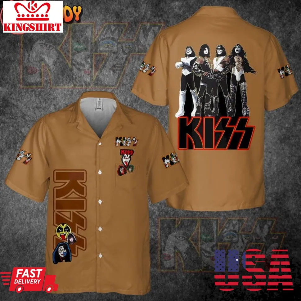 Kiss Band 2022 Hawaiian Shirt Unisex