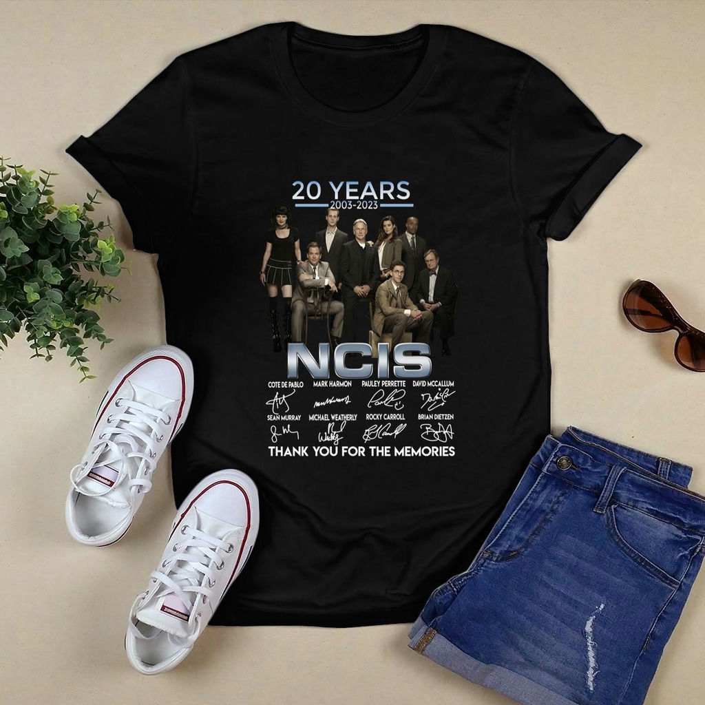 20 Years 2003 2023 Ncis Signatures Shirt