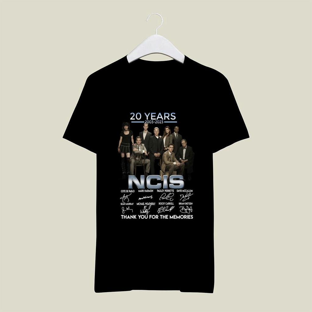 20 Years 2003 2023 Ncis Signatures Shirt