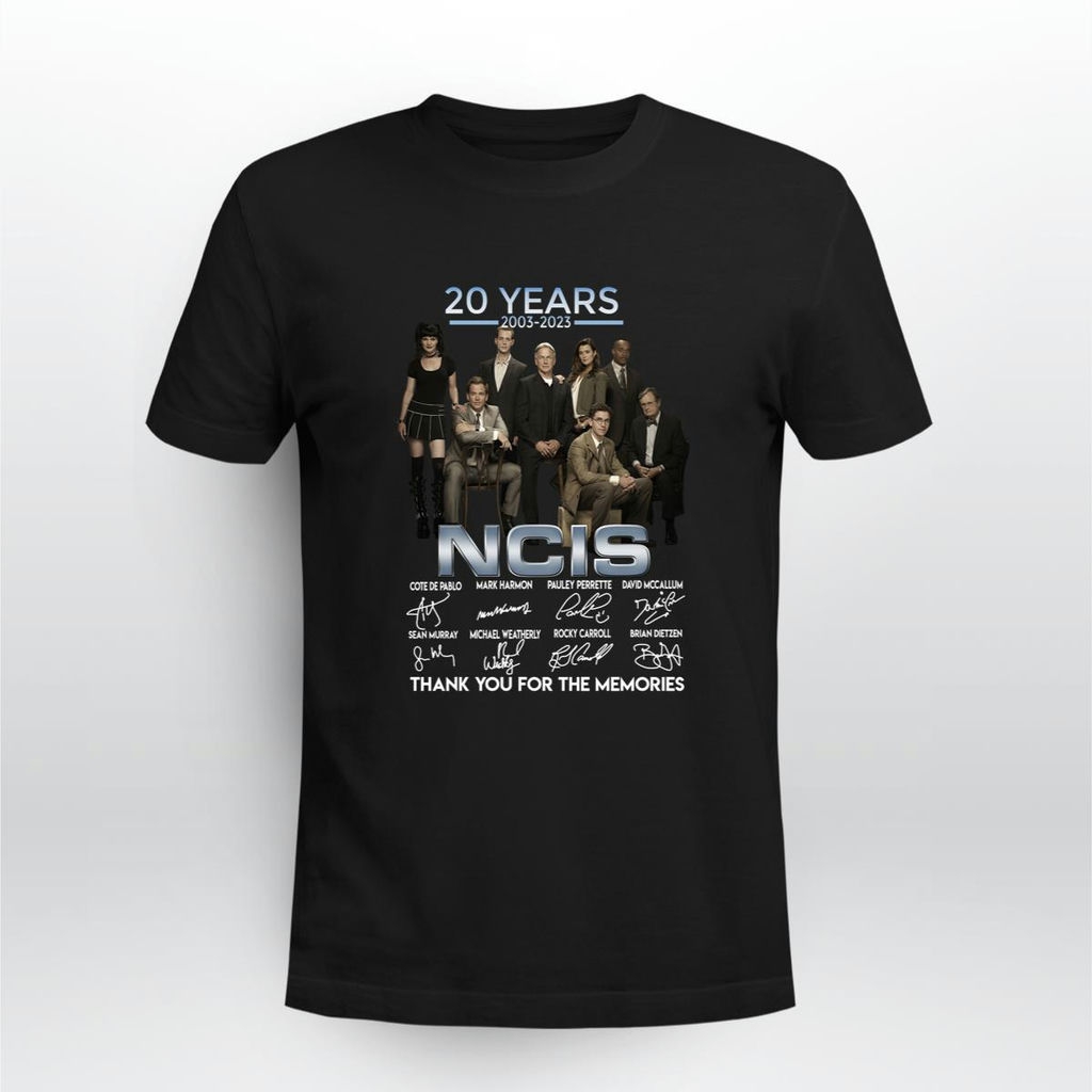 20 Years 2003 2023 Ncis Signatures Shirt