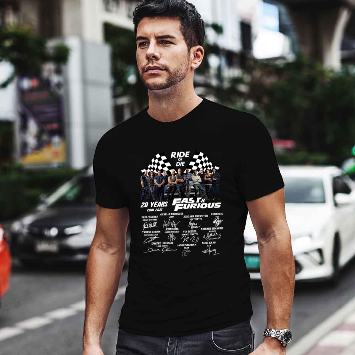 20 Years Fast And Furious Ride Or Die Signature Shirt