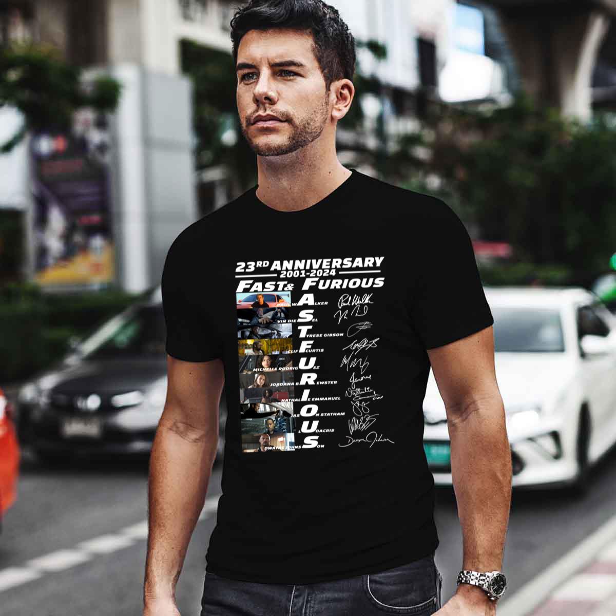 23rd Anniversary 2001 2023 Fast And Furious Signature Shirt