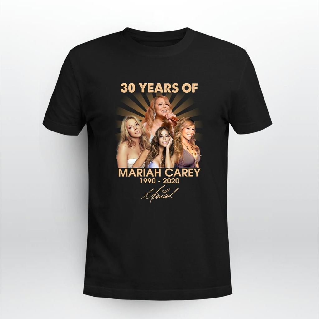 30 Years Of Mariah Carey 1990 2020 Signature T Shirt