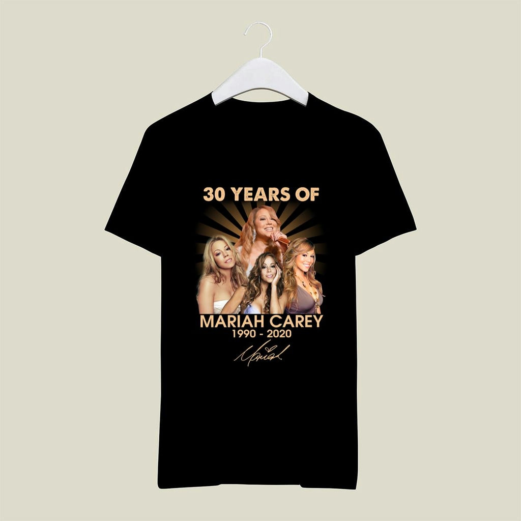30 Years Of Mariah Carey 1990 2020 Signature T Shirt