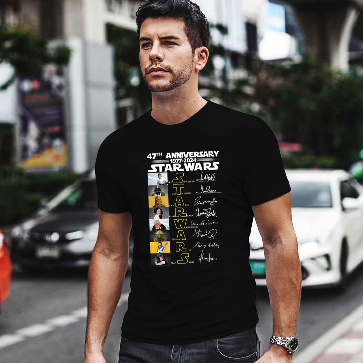 47th Anniversary 1977 2024 Star Wars Signatures Shirt