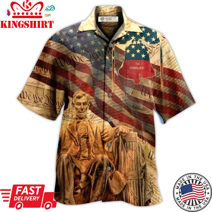 America Love Day Freedom Hawaiian Shirt