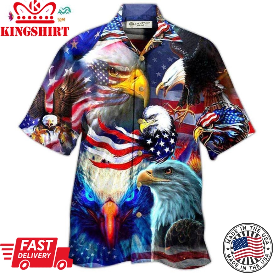 America Soar Like An Eagle Hawaiian Shirt