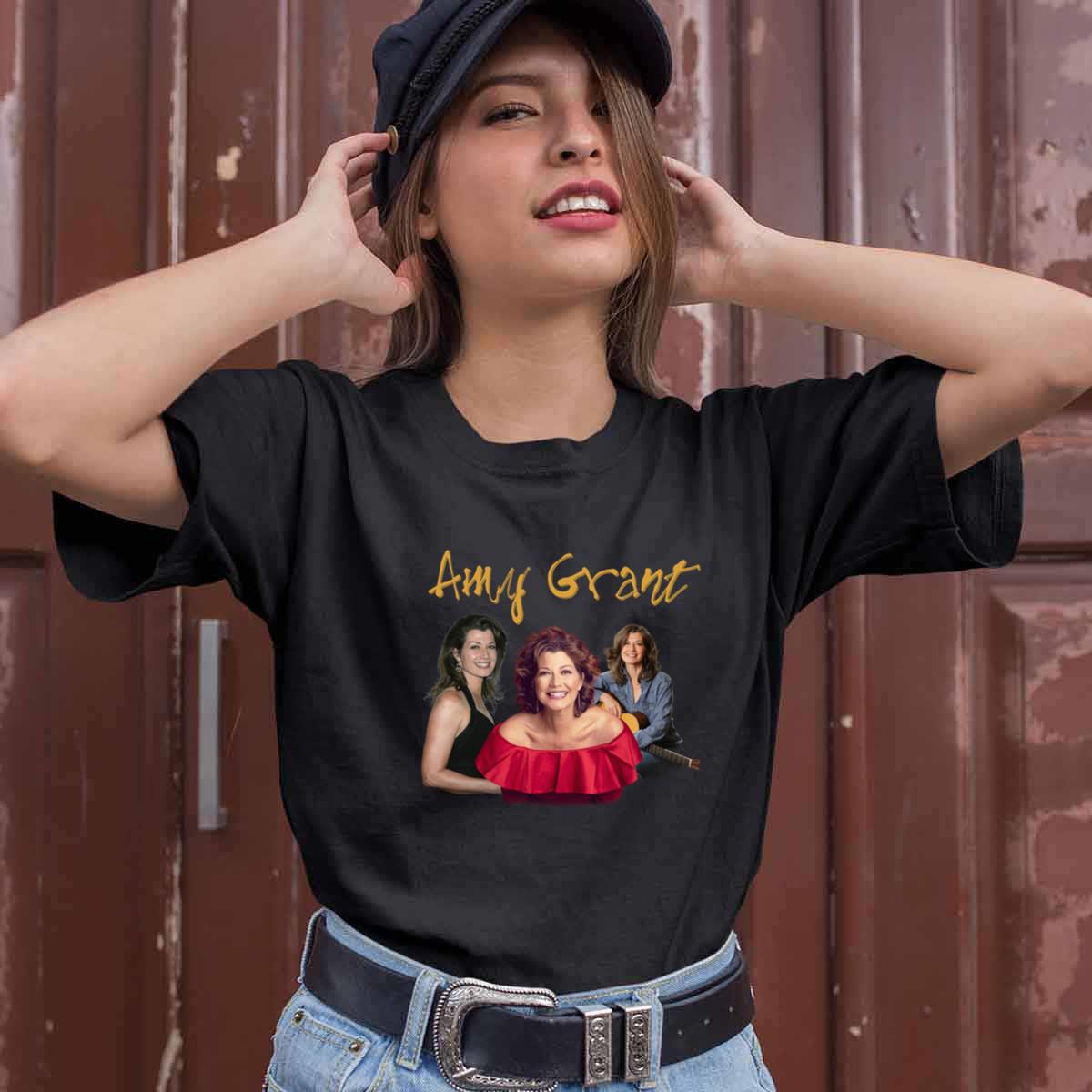 Amy Grant American Singer Signature T Shirt