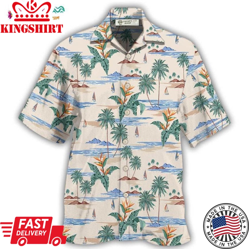 Beach It'S Tropical Beach Summer In Aloha Style Hawaiian Shirt