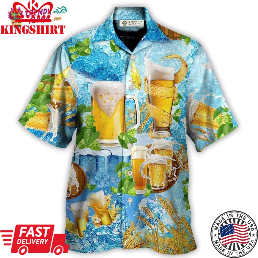 Beer Make Everyone Happy Hawaiian Shirt