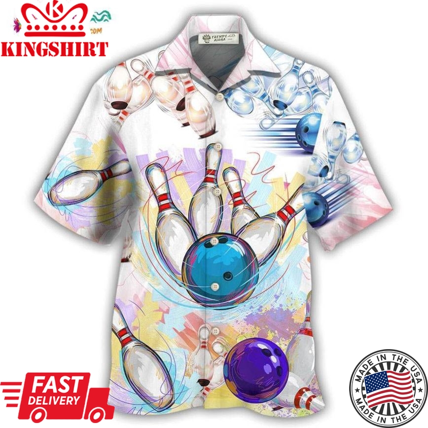 Bowling Art Hawaiian Shirt