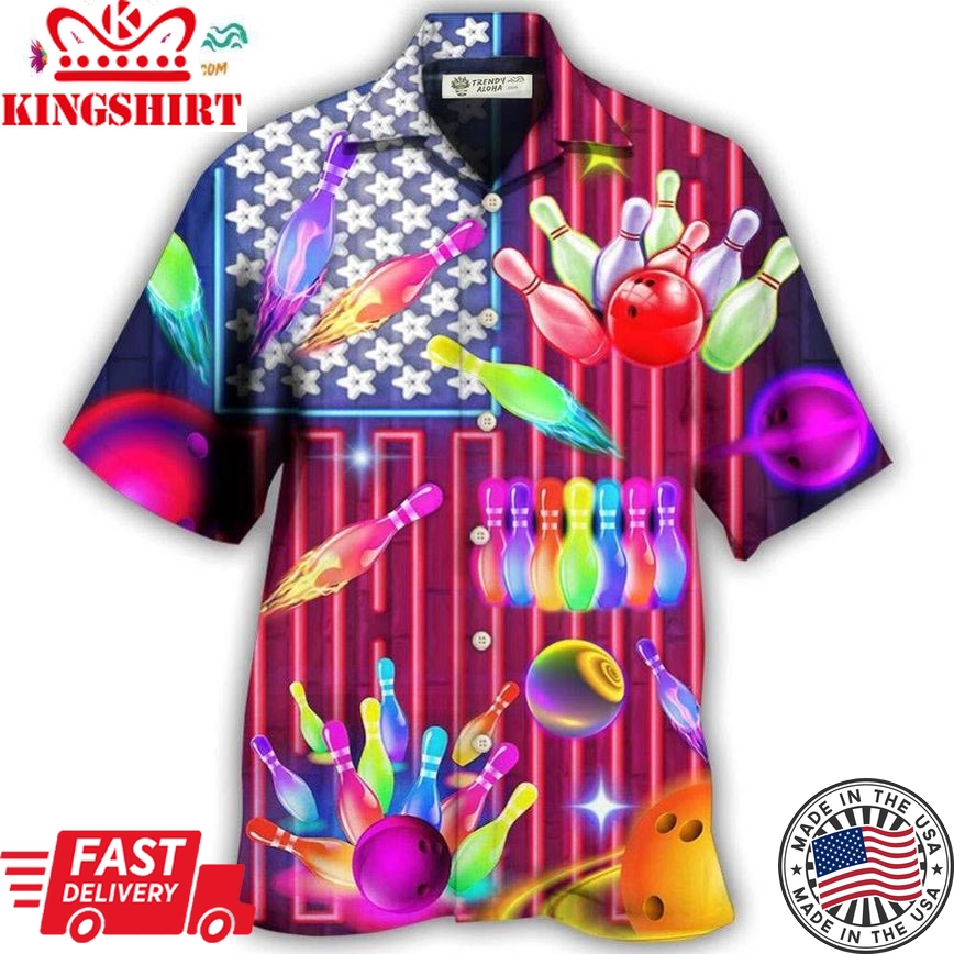 Bowling Independence Day Stunning Hawaiian Shirt