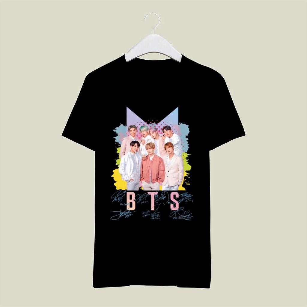 Bts Members Signature T Shirt