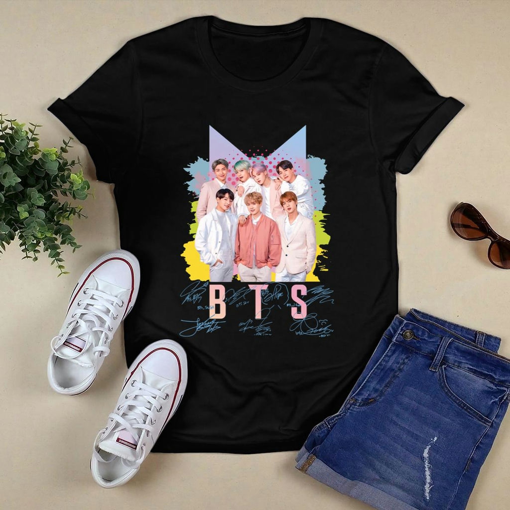 Bts Members Signature T Shirt