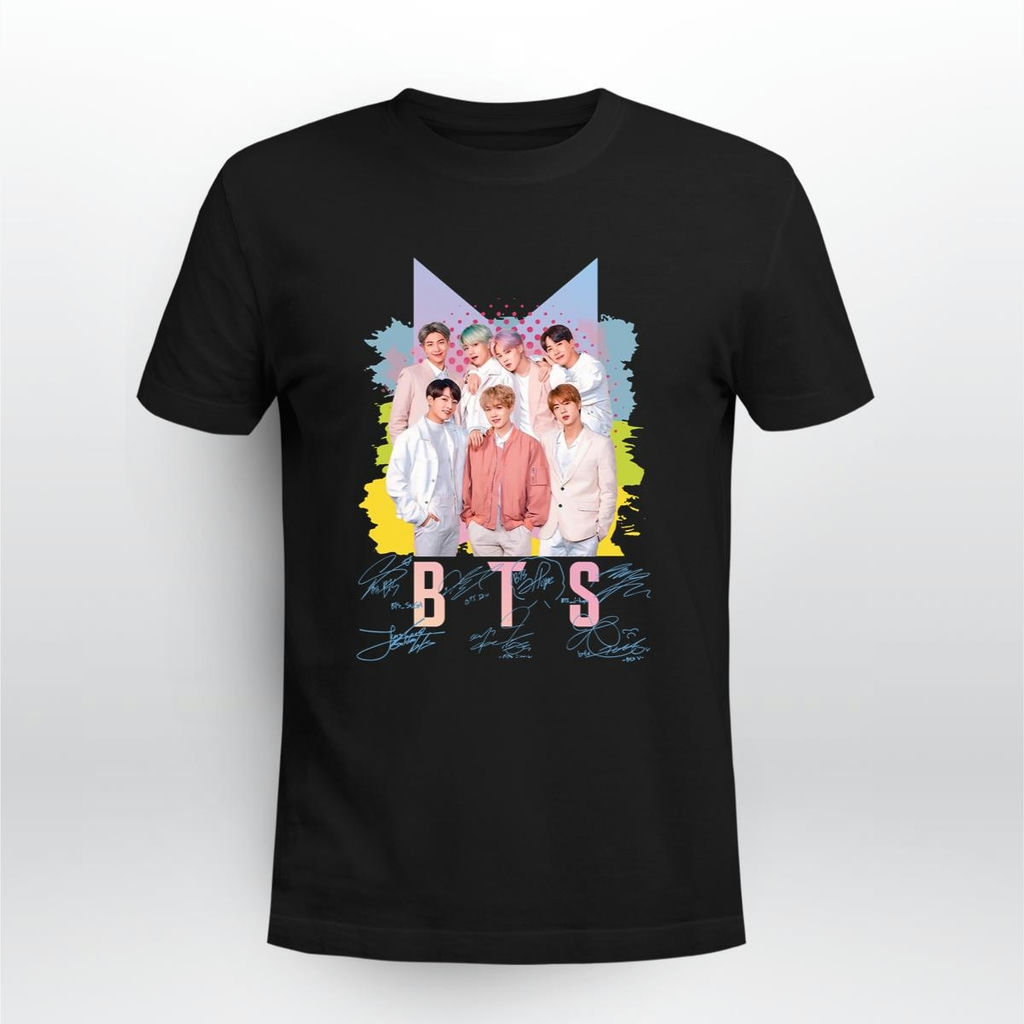 Bts Members Signature T Shirt