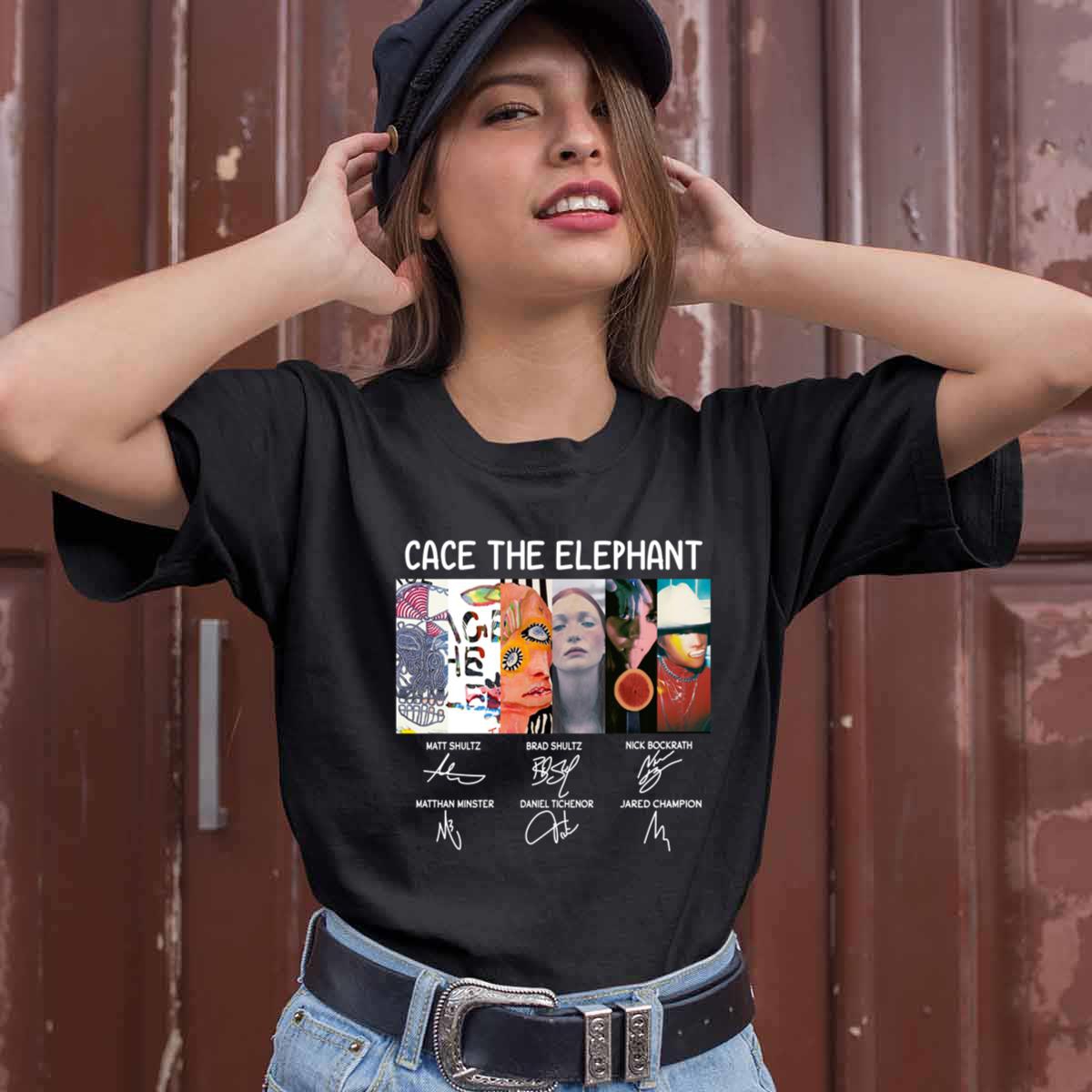 Cage The Elephant Signature T Shirt