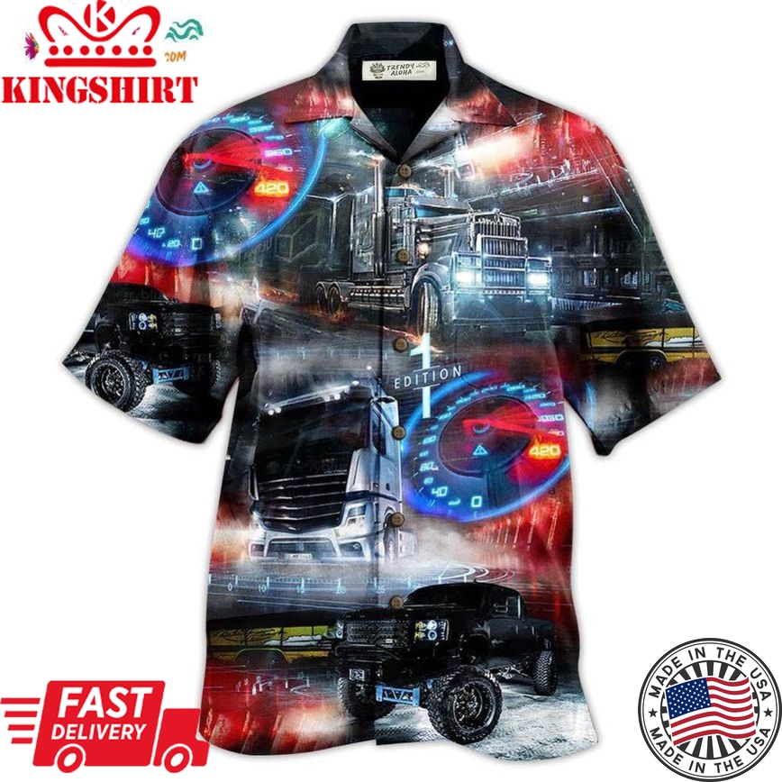 Car Love Life Night Style Hawaiian Shirt