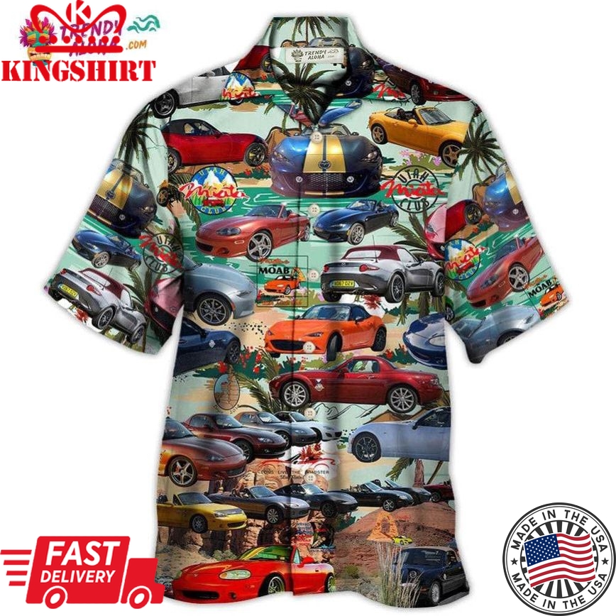 Car Summer Tropical Island Lover Hawaiian Shirt